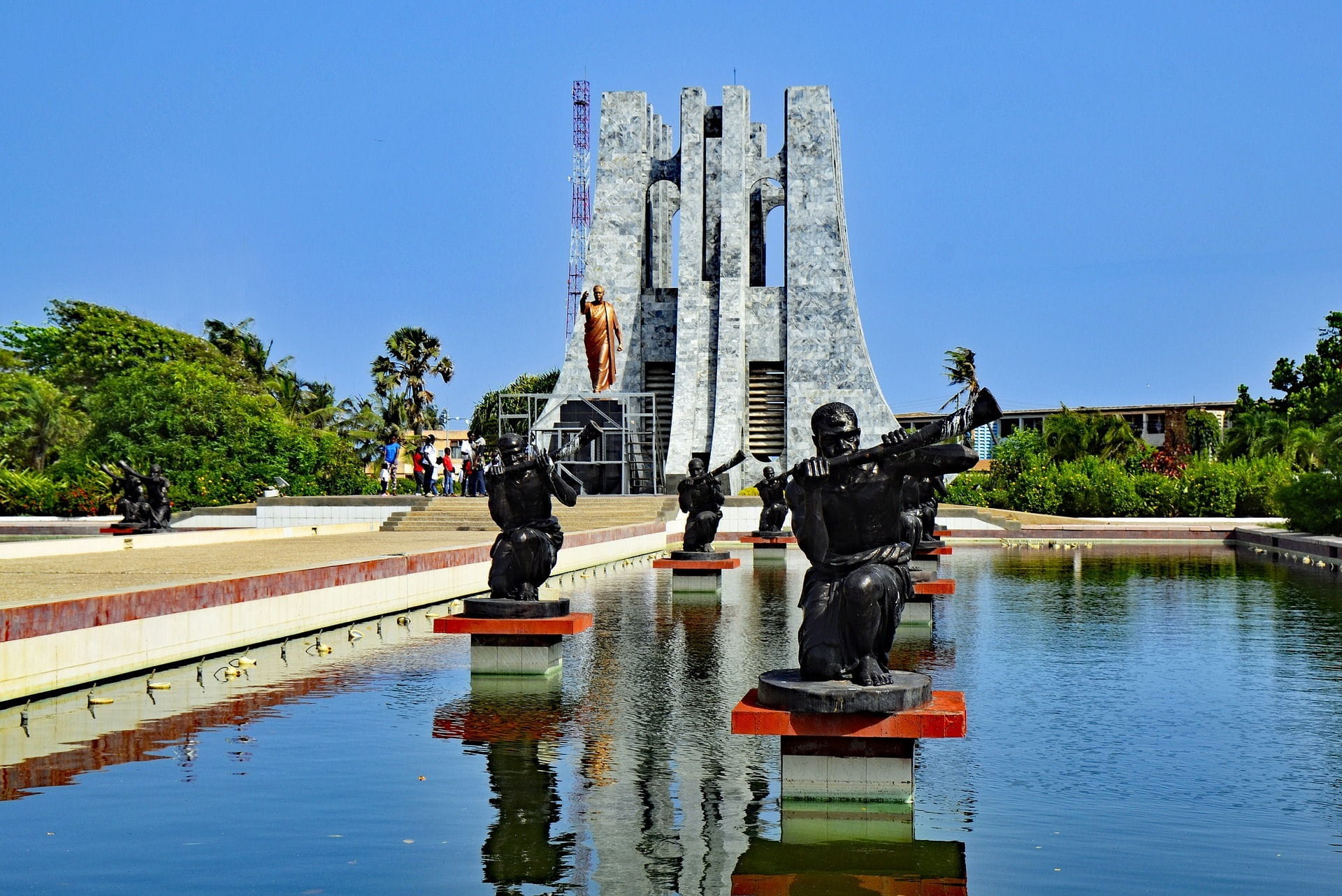 GHANA Kwame Nkrumah Museums.